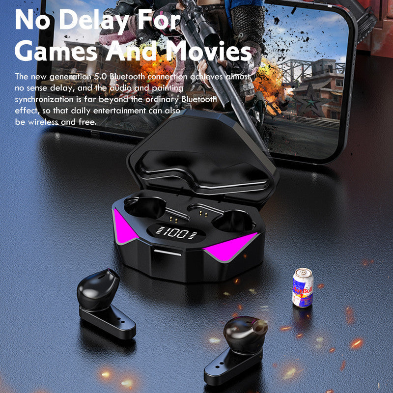 🎧Wireless Gaming Headphones mit Mikrofon – Noise Cancelling, Bluetooth, 0ms Verzögerung