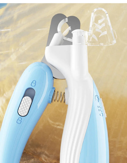Haustier-Nagelknipser – Hund-Nagelknipser, Katzen-Nagelknipser, LED Elektrischer Nagel-Schleifer, Haustierbedarf mit LED-Licht für Nagelpflege