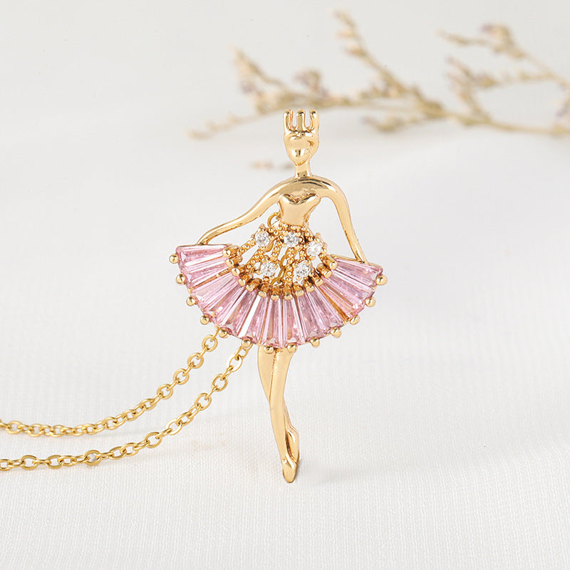 Ballerina-Halskette – Eleganz trifft Glamour