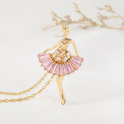 Ballerina-Halskette – Eleganz trifft Glamour
