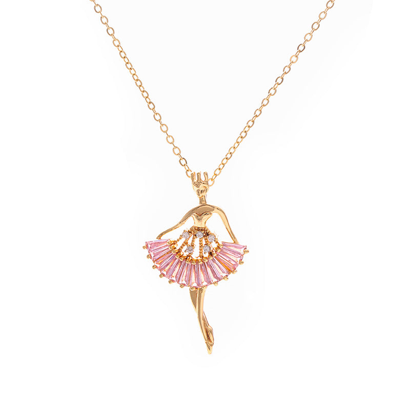Ballerina-Halskette – Eleganz trifft Glamour