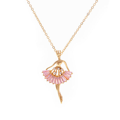 Ballerina-Halskette – Eleganz trifft Glamour