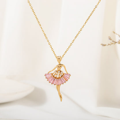Ballerina-Halskette – Eleganz trifft Glamour