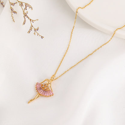 Ballerina-Halskette – Eleganz trifft Glamour