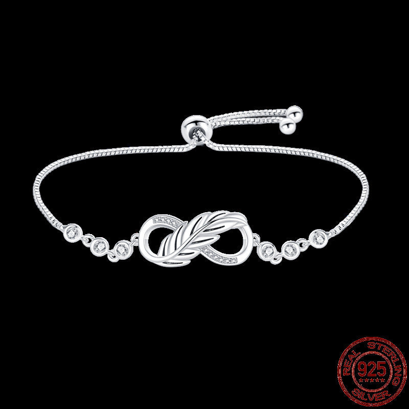 Infinity Fatima Hand Armband – Schutz & Unendlichkeit in Silber