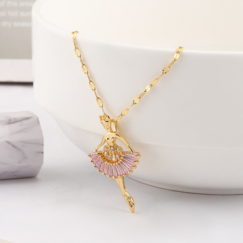 Ballerina-Halskette – Eleganz trifft Glamour